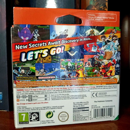 Pokemon Ultra Sun Fan Edition Nintendo 3DS game like new, English version