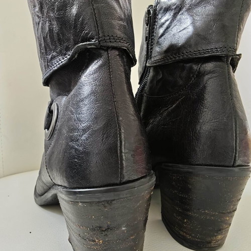 Pesaro Italian leather boots, insole 25cm, size 39.5