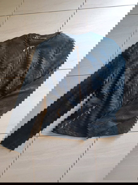 Leather jacket Zara