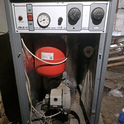 Oil boiler used, out of order for 10 years