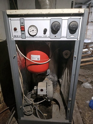 Oil boiler used, out of order for 10 years