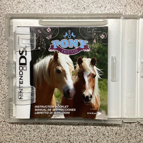 Pony Friends Nintendo DS used with manuals and case