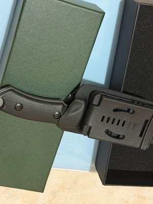 Survival Knife like new with iron handle and plastic sheath