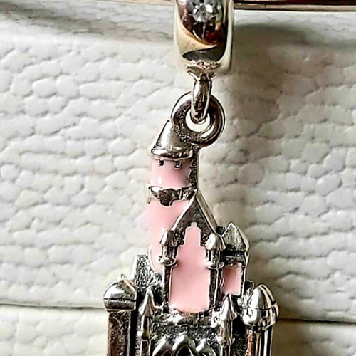 Pandora Disney Park s925Ale Sleeping Beauty Castle charm