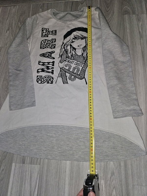 Blouse dress like new for 8-9 years, size 128 cm