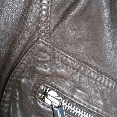 Michael Kors women's leather jacket like new, size S