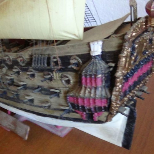 Prince sailing ship model used, assembly kit