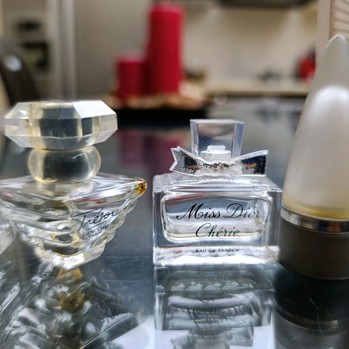 Miniature perfumes used, various brands, Eau de Parfum