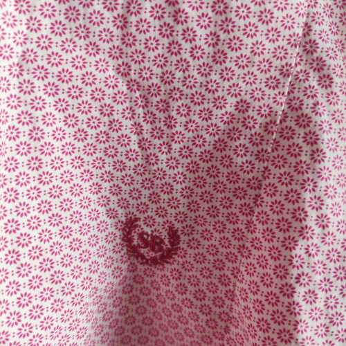 Shirt like new, size S, white and pink
