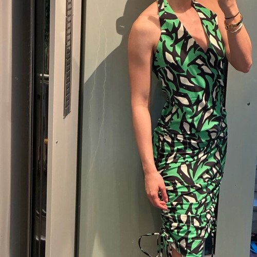 Love+Alicia dress new with tags, size M, black and green