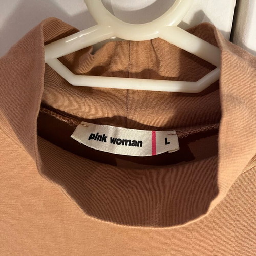 Brown Pink Woman bodysuit like new, size M