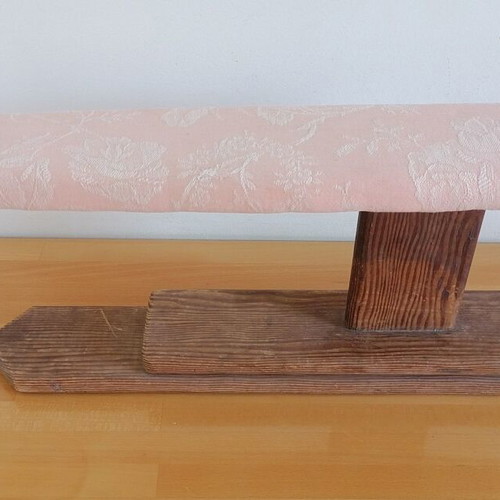 Wooden vintage sleeve ironing board used, 57x10 cm surface