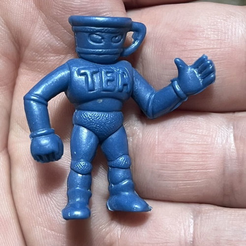 Blue alien figure like new, Greek