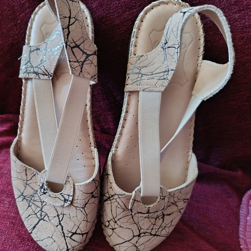 Women's Anatomical Espadrille Sandals Size 40 New