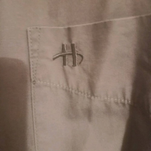 HanesUSA shirt gray size M like new