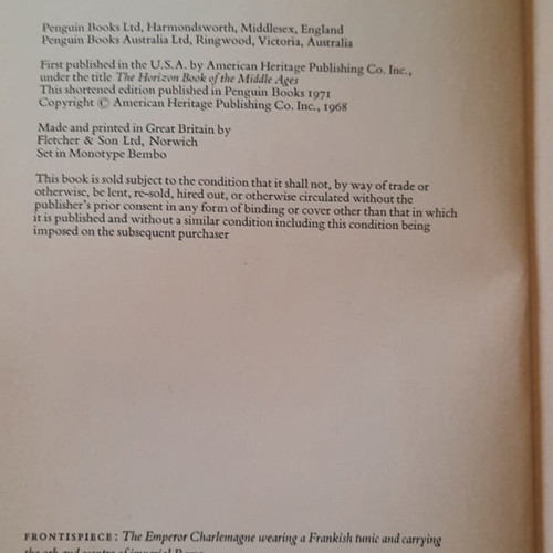 The Penguin Book of the Middle Ages used book