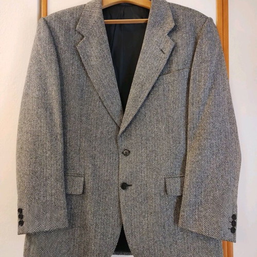 Lebole men's herringbone jacket L like new