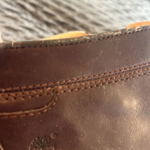 Μποτάκια Timberland δερμάτινα σαν καινούργια, καφέ, νούμερο 38
