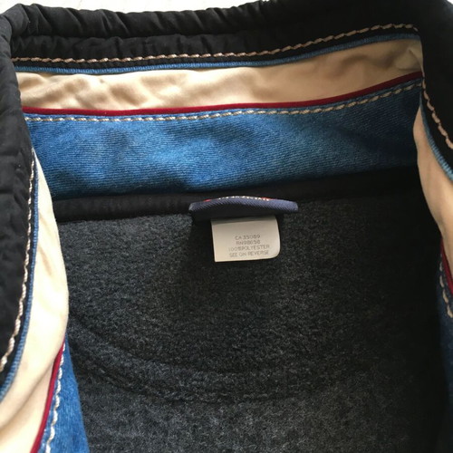 Paul & Shark fleece pullover size M used, colorful
