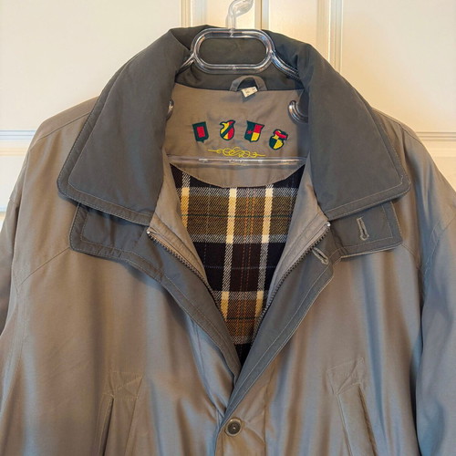 Men's parka jacket vintage khaki brown green XXL used