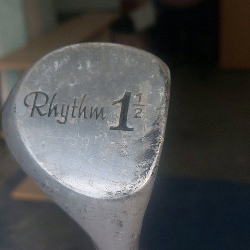 Vintage golf club set used, collector's item or decoration
