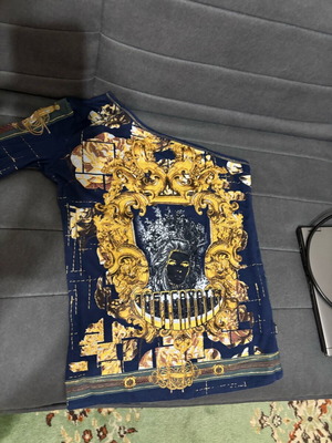 μπλούζα με τον ένα ώμο έξω Roberto Cavalli xsmall