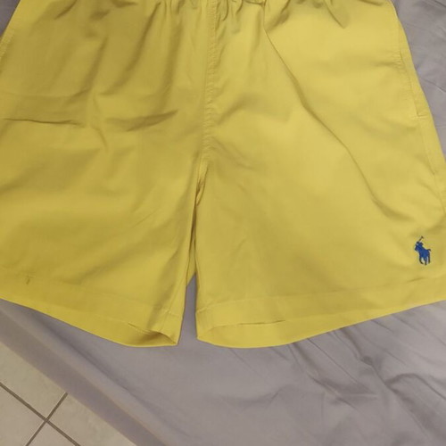 Ralph Lauren men's swim shorts like new, yellow, size XS