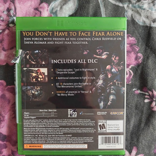 Resident Evil 5 Xbox One game