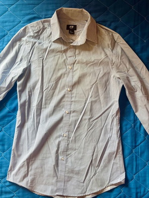 H&M Striped Blue Men's Shirt like new, size S