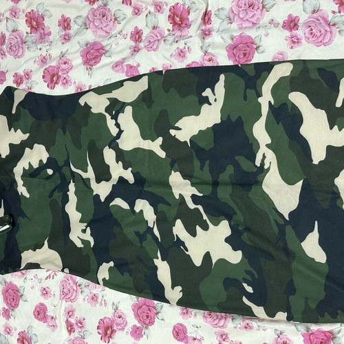 Zara camouflage dress like new, size L