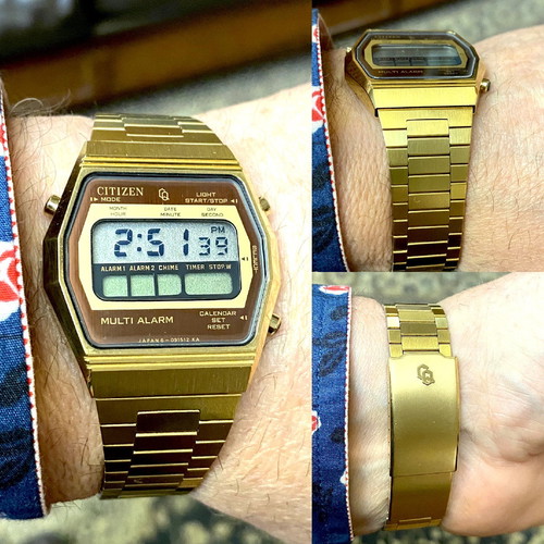 Citizen digital vintage 1980 NOS με βιδωτό οπίσθιο καπάκι καινούργιο