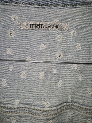Τζην αμάνικο Mat Fashion σαν καινούργιο, μπλε