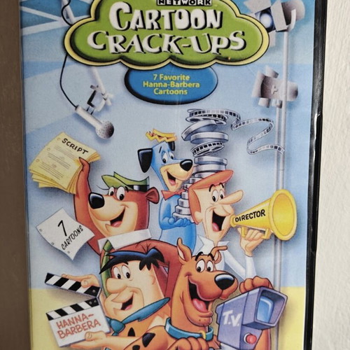 Cartoon Crack-Ups DVD collection with 7 Hanna-Barbera cartoons, used