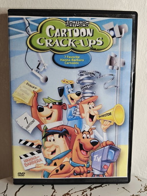 Cartoon Crack-Ups DVD collection with 7 Hanna-Barbera cartoons, used