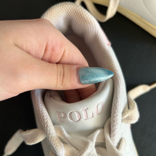 Polo Ralph Lauren Athletic Shoes like new, size 38, pink and turquoise