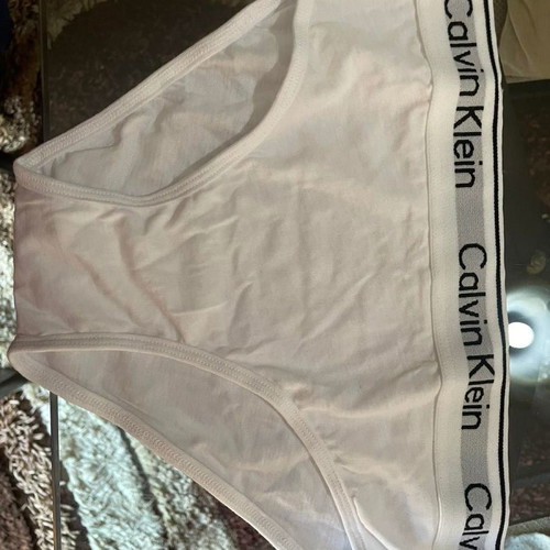 Calvin Klein underwear new, white string thong