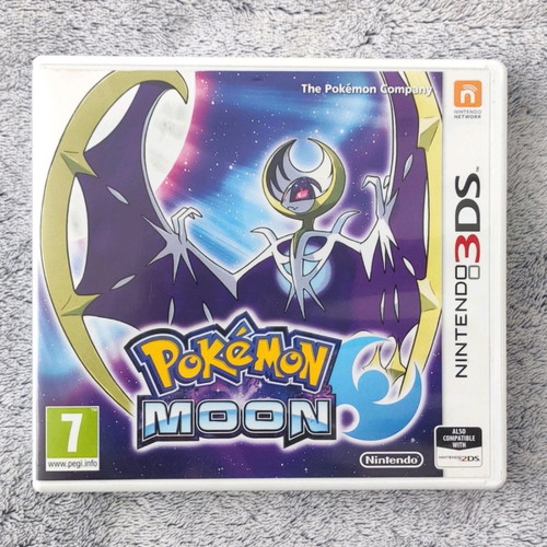 Pokemon Moon Nintendo 3DS μεταχειρισμένο με βιβλιαράκι