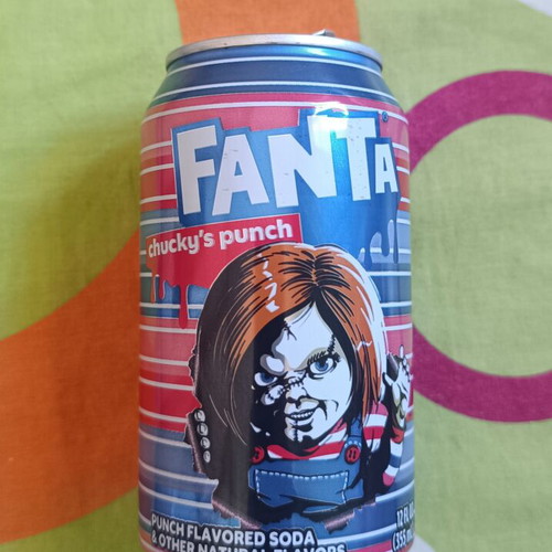 Fanta Chucky's Punch collectible can like new