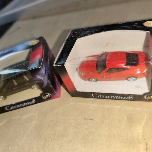 Set of 3 Porsche toy cars 1:72 scale new sealed