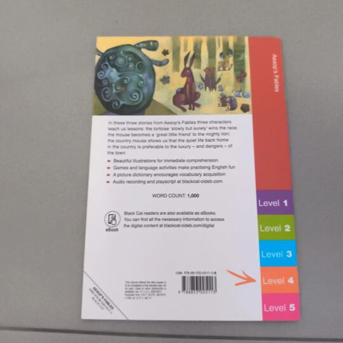 Aesop's Fables English Practice Book