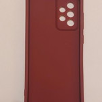 Θήκη Samsung Galaxy A52 / A52s σαν καινούργια, Burgundy Red με 3D καρδιά
