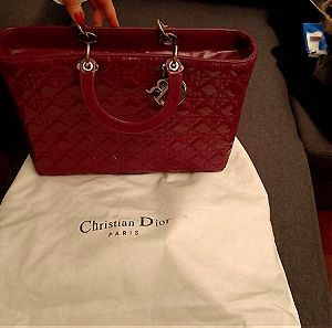 Μπορντό τσάντα Dior