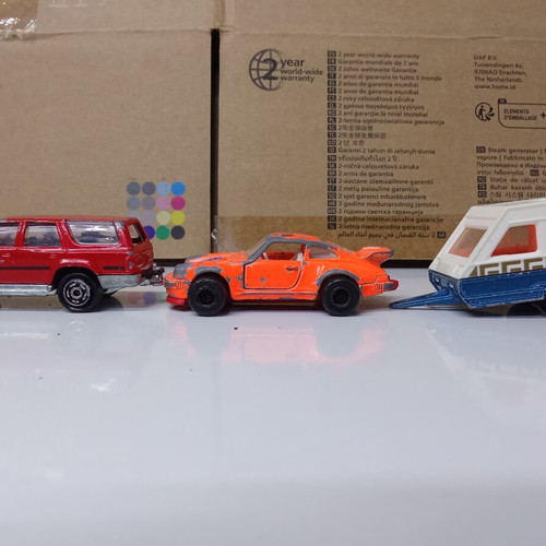 Majorette vintage toy cars and truck used
