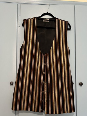 Nidodileda striped vest like new, multicolor, size M