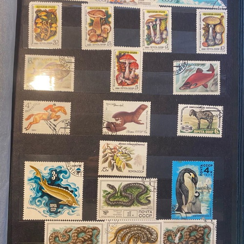 Collection of old postage stamps used in very good condition