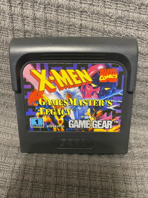 X-Men GamesMaster's Legacy Sega Game Gear game like new