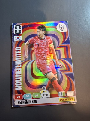 Football card Heungmin Son limited edition 2026 like new