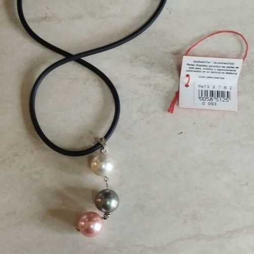 Pendant with authentic Mallorca pearls like new