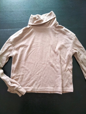 Shein turtleneck beige light brown, size S like new