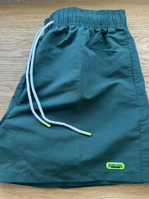 Men's swimwear green XL new